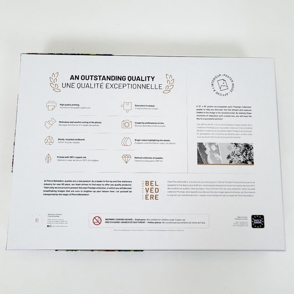 Belvedere Prestige Collection 1000 Piece Puzzle Alphabet Abstract Colorful - Picture 9 of 9